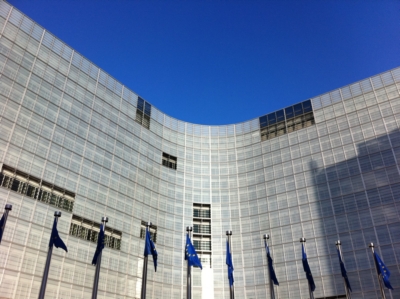 EU Flag Berlaymont